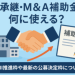 事業継承、M&A補助金