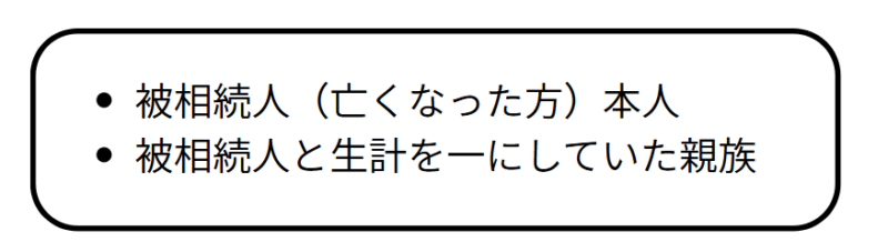 被相続人とは